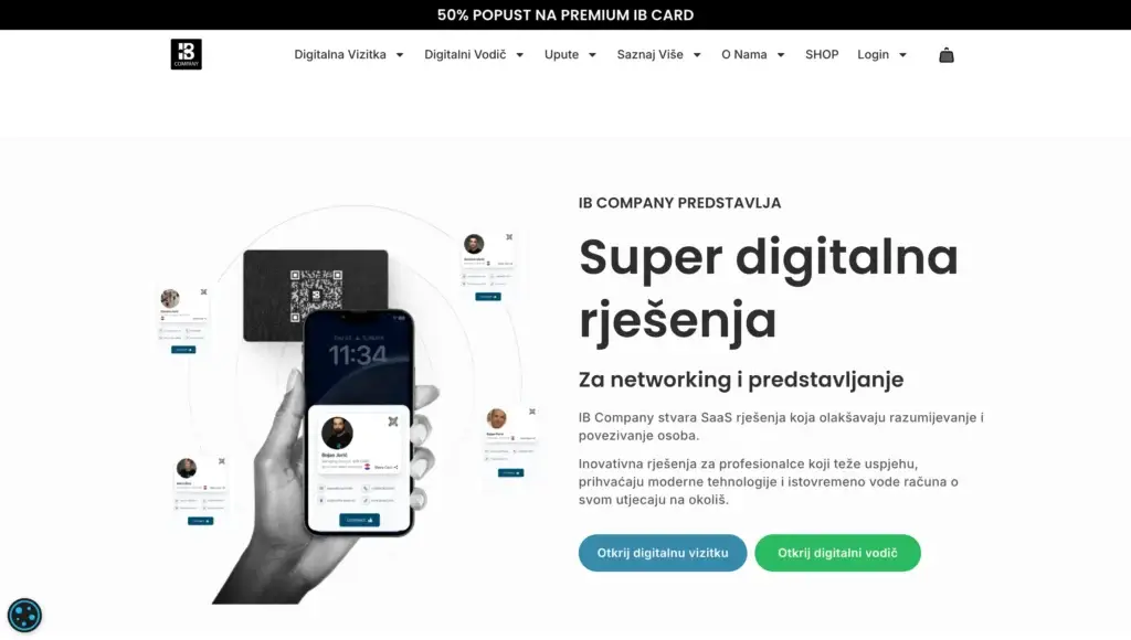Ibcompany.eu website screenshot